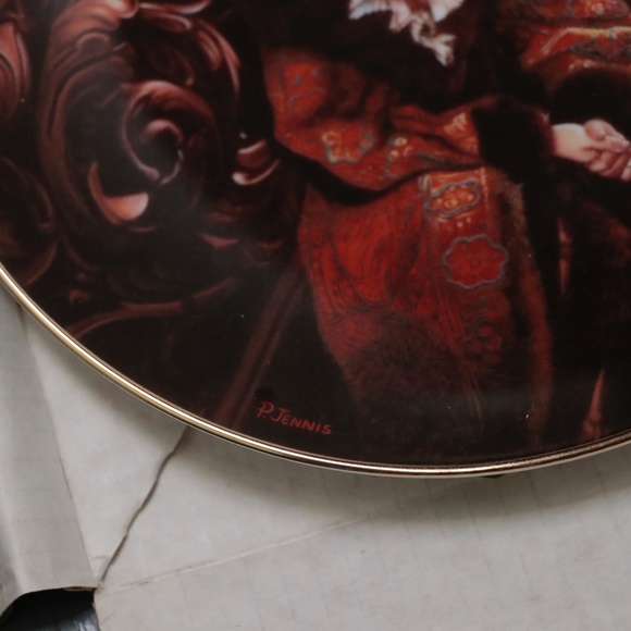 Waiting for Rhett Gone with the Wind Plate - Picture 6 of 8